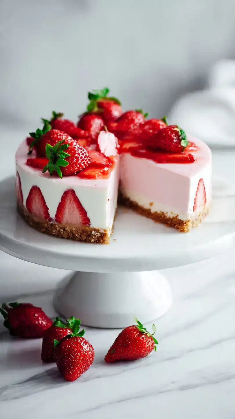 How to Make Strawberry Cheesecake - Image 3