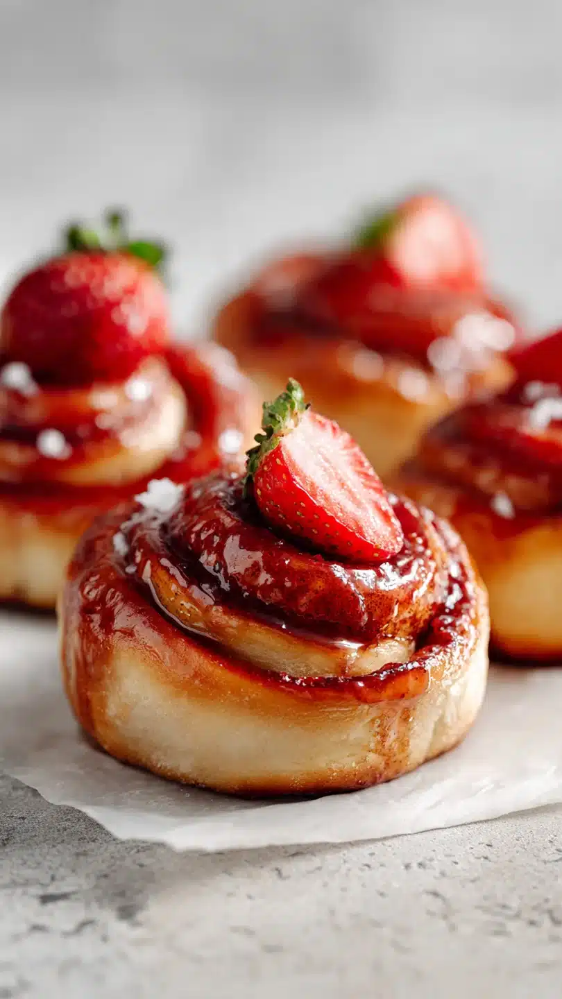 Strawberry Cinnamon Rolls - Image 3