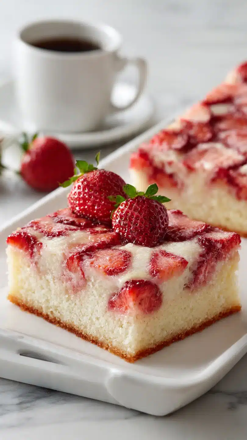 Strawberry Earthquake Cake - Image 3