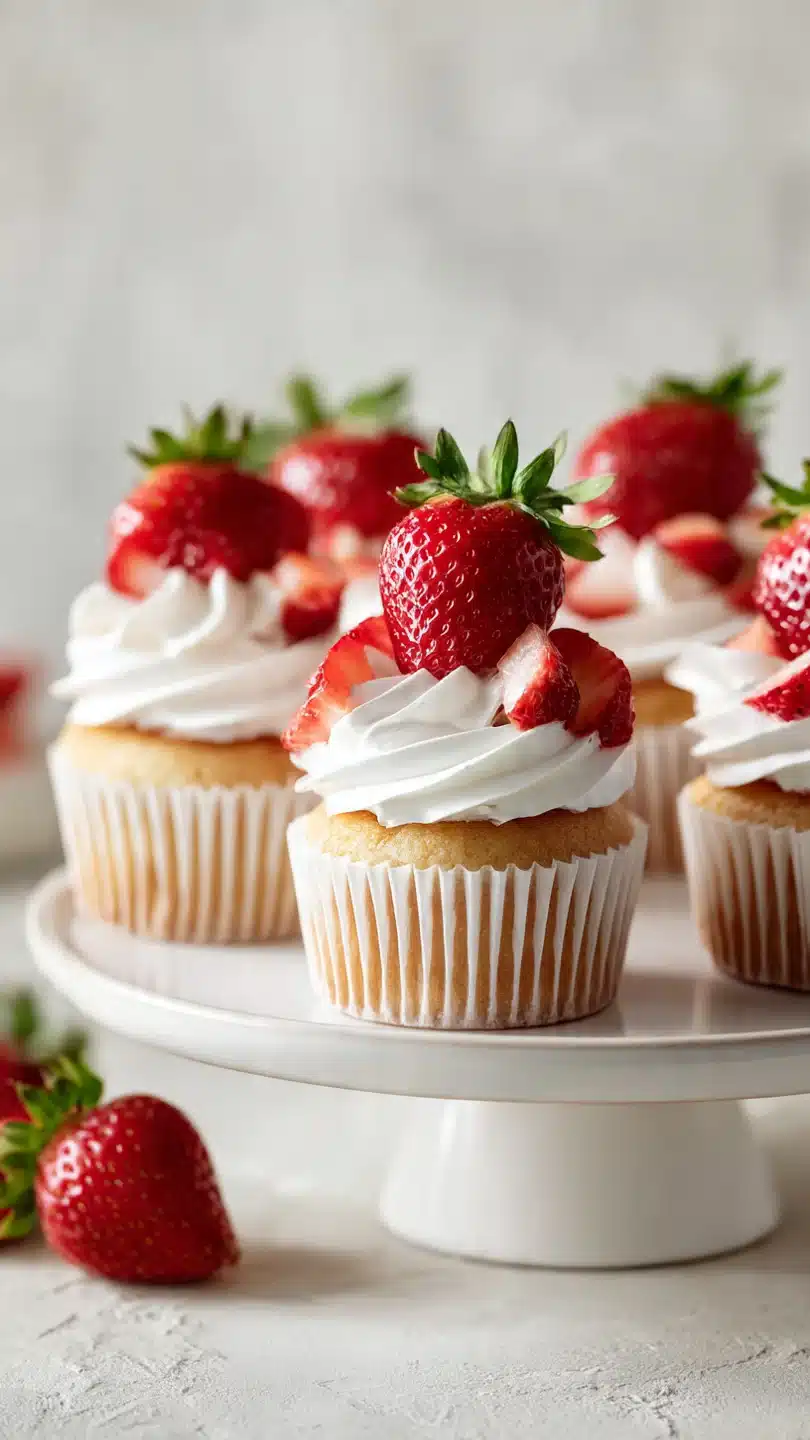 Strawberry Shortcake Cupcakes - Image 3
