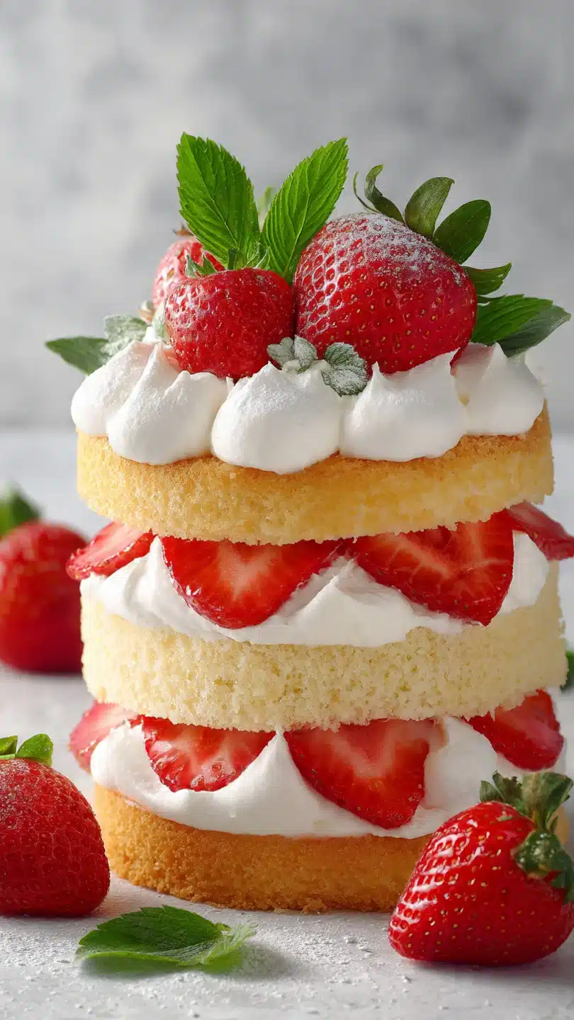 The Best Strawberry Shortcake Cake - Image 3