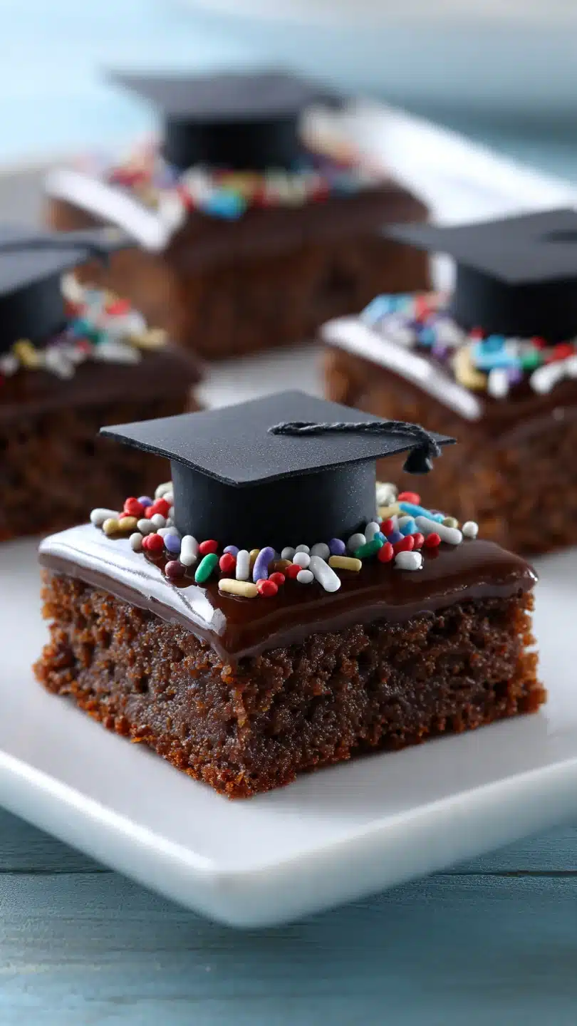 Graduation brownies ideas - Image 3