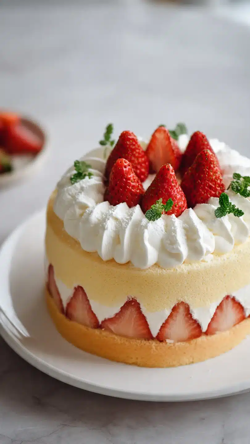 Japanese strawberry shortcake - Image 3