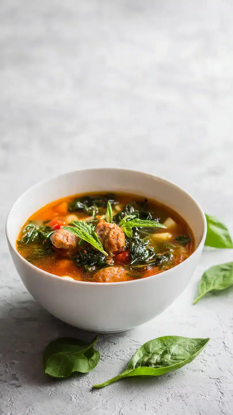 sausage minestrone soup - Image 3