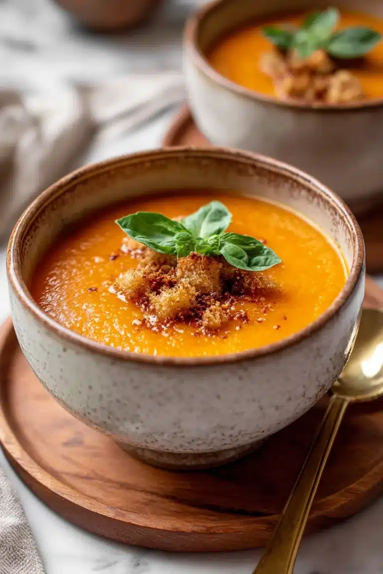 Autumn, spiced, roasted, pumpkin, soup, flavorful, warm, comforting