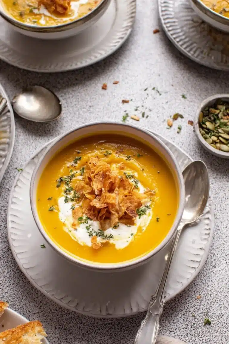pumpkin soup recipe, delicious, savory, autumn flavors, creamy texture