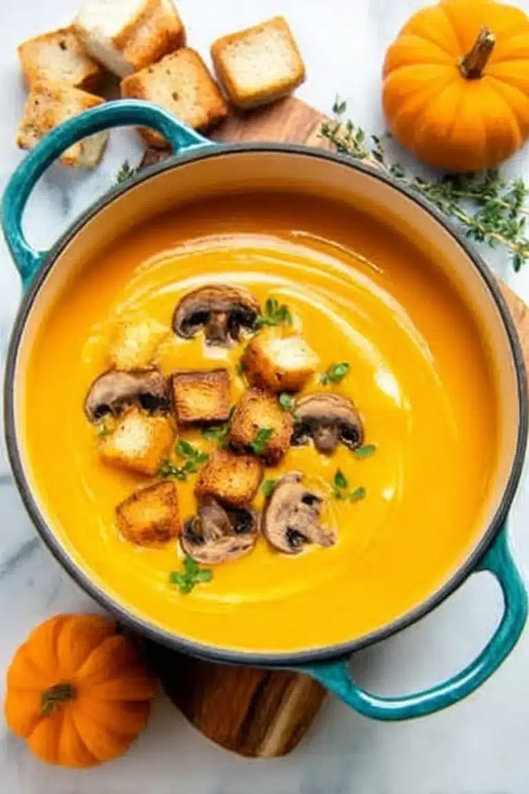 vegan, pumpkin soup, creamy, autumn flavors, comforting, plant-based, nourishing