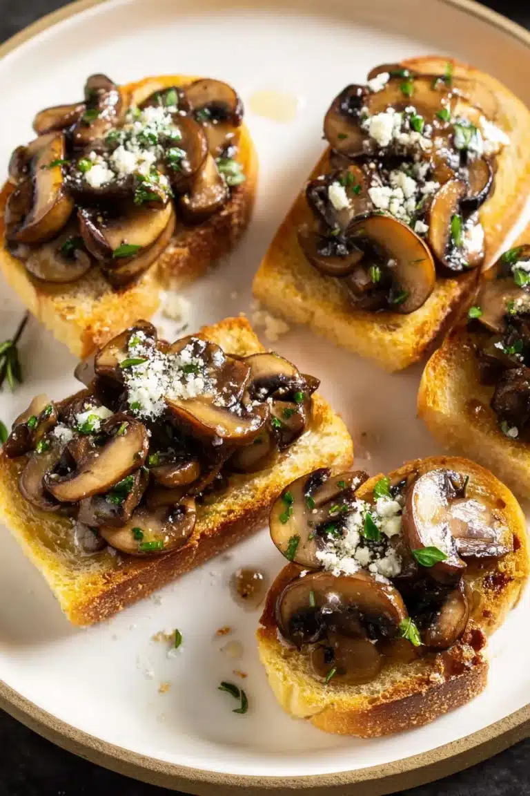 Mushroom Bruschetta - Image 1