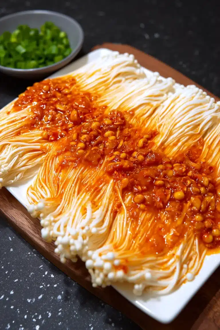 Spicy Enoki Mushrooms - Image 1