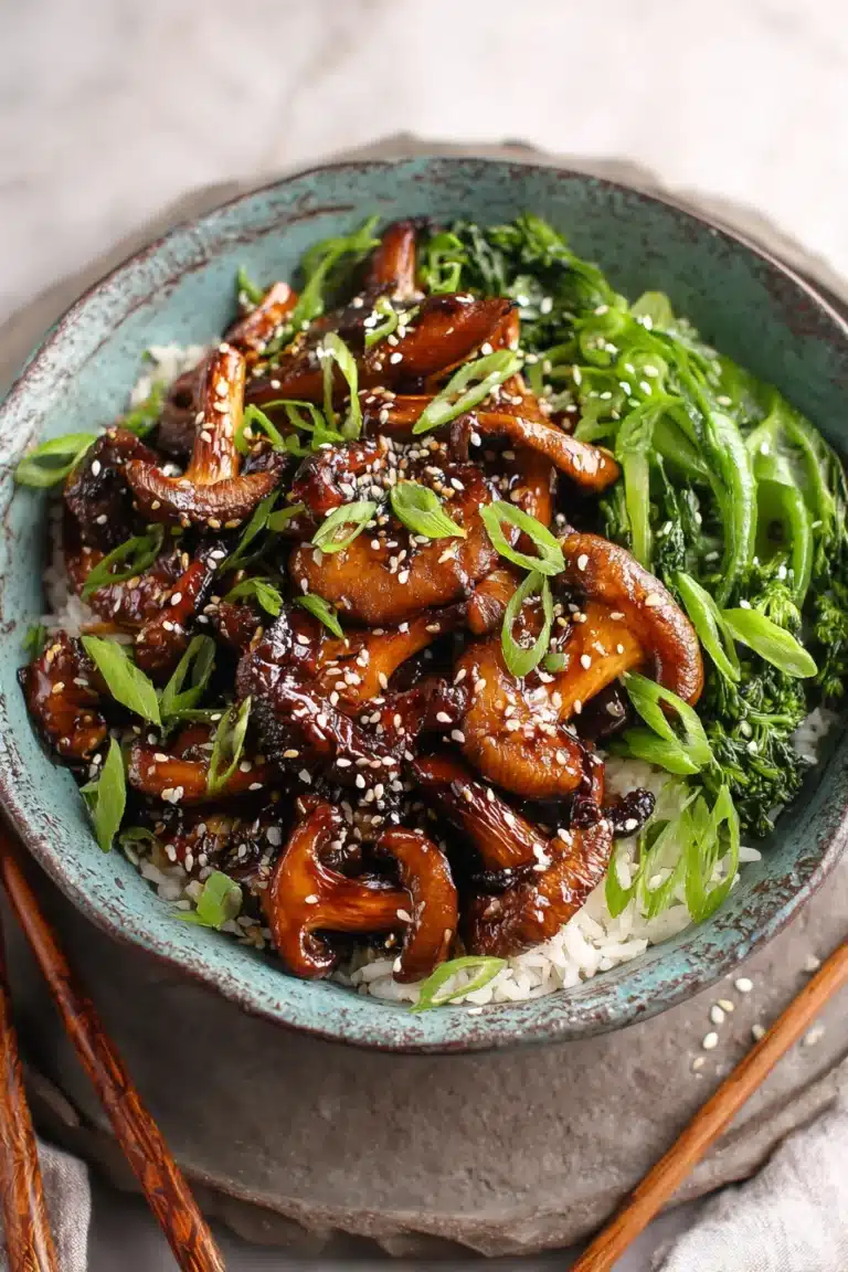 Sticky Shiitake Mushrooms - Image 1