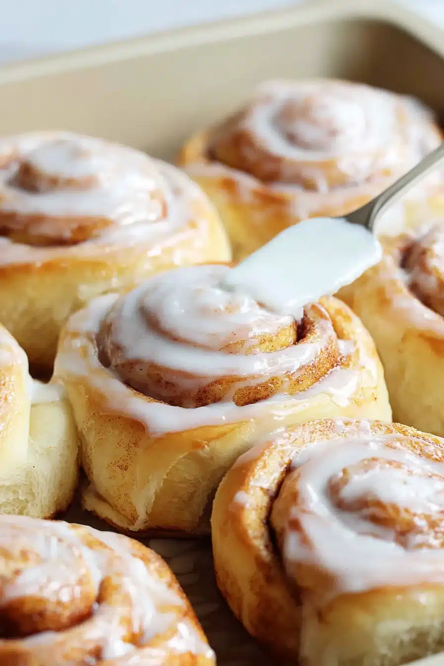 Fat-Free Greek Yogurt Cinnamon Rolls (Easy Sheet Pan Recipe) - All Purpose Veggies - Image 1