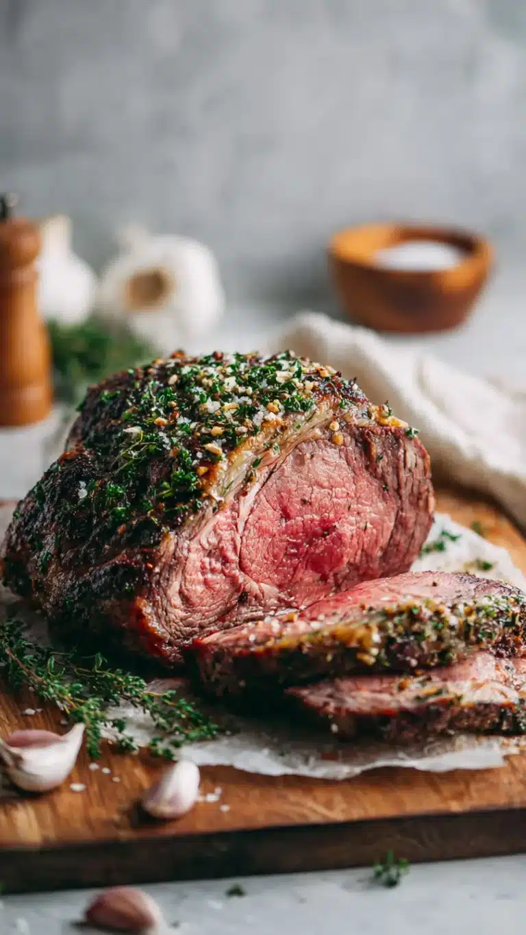 Garlic Herb Prime Rib - Image 1