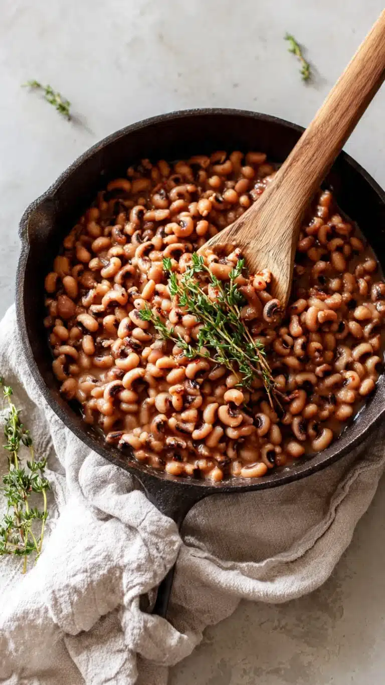 The Best Creamy Southern Black Eyed Peas - Image 1