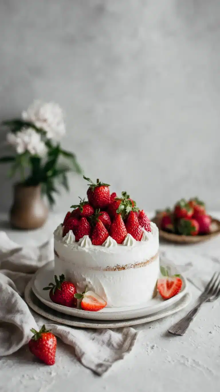 Moist strawberry cake recipe - Image 1